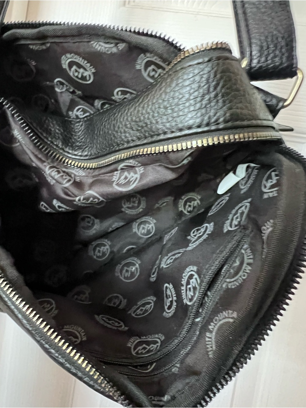 White Mountain - Black Vegan Leather 100% polyurethane Crossbody Bag - Picture 8 of 8